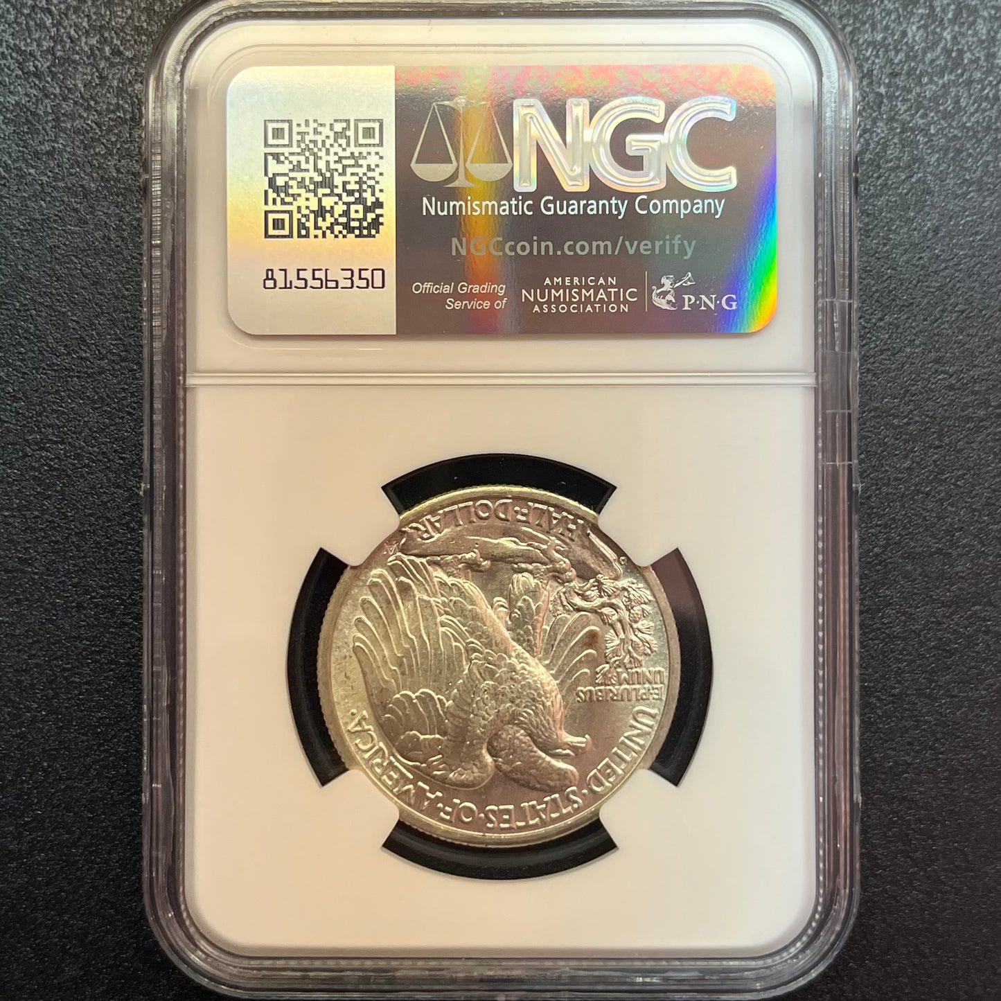 NEED GONE 1942-D Walking Liberty Half Dollar - GRADE MS 64
